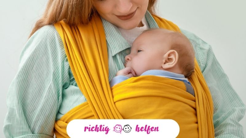 Rückenschmerzen Babytrage